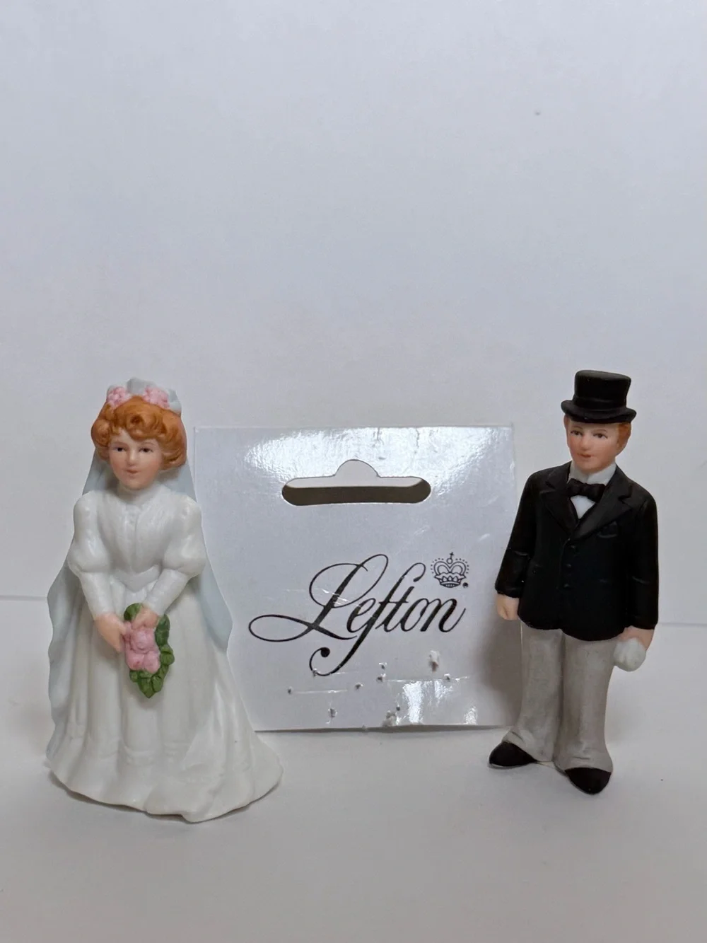 Lefton 1993 Wedding Cake Bride & Groom